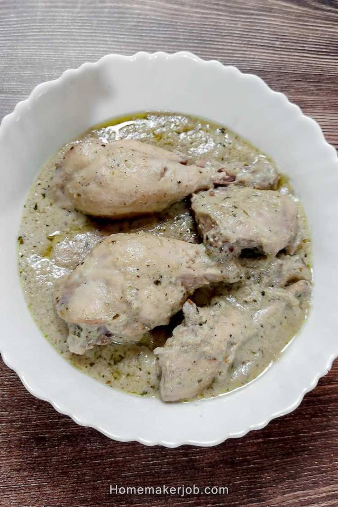 Photo of ready black pepper chicken gravy dish by Homemakerjob