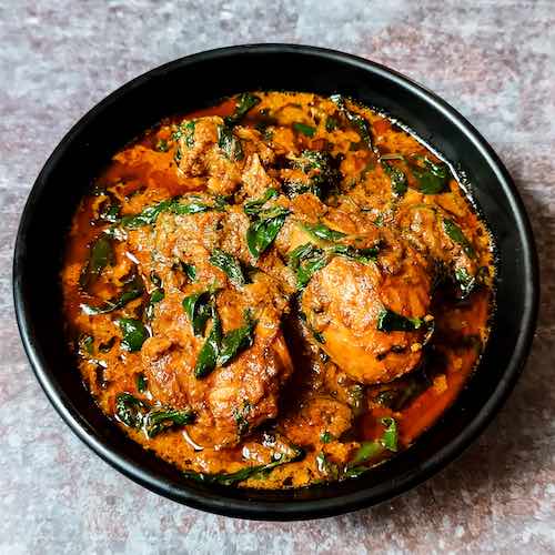 Methi chicken recipe Fenugreek chicken Methi murgh curry recipe